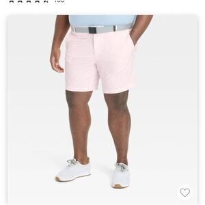 All In Motion Men’s Golf Shorts Rose Pink Size 44